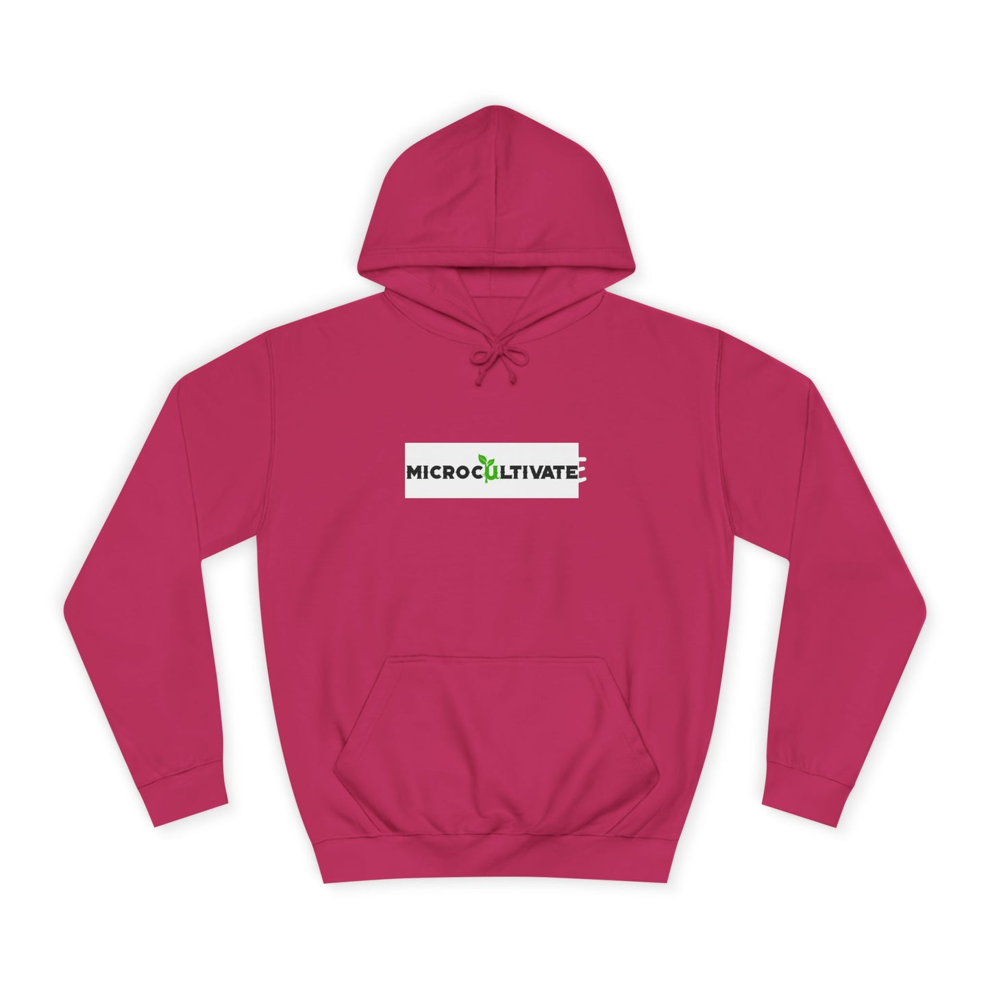 Microcultivate Graffiti TC College Hoodie, Unisex Hoodie for Plant Lovers, Cozy Sweatshirt, Gift for Students, Eco-Friendly Apparel