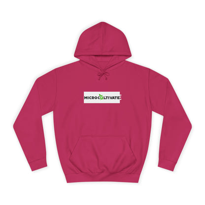 Microcultivate Graffiti TC College Hoodie, Unisex Hoodie for Plant Lovers, Cozy Sweatshirt, Gift for Students, Eco-Friendly Apparel