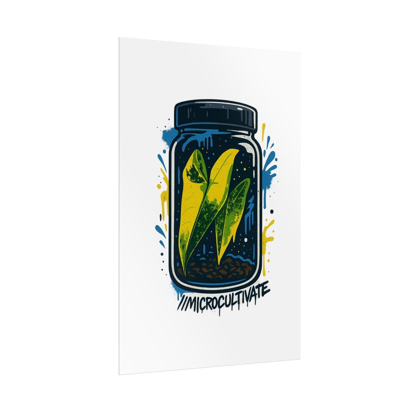 Microcultivate Graffiti Wall Art