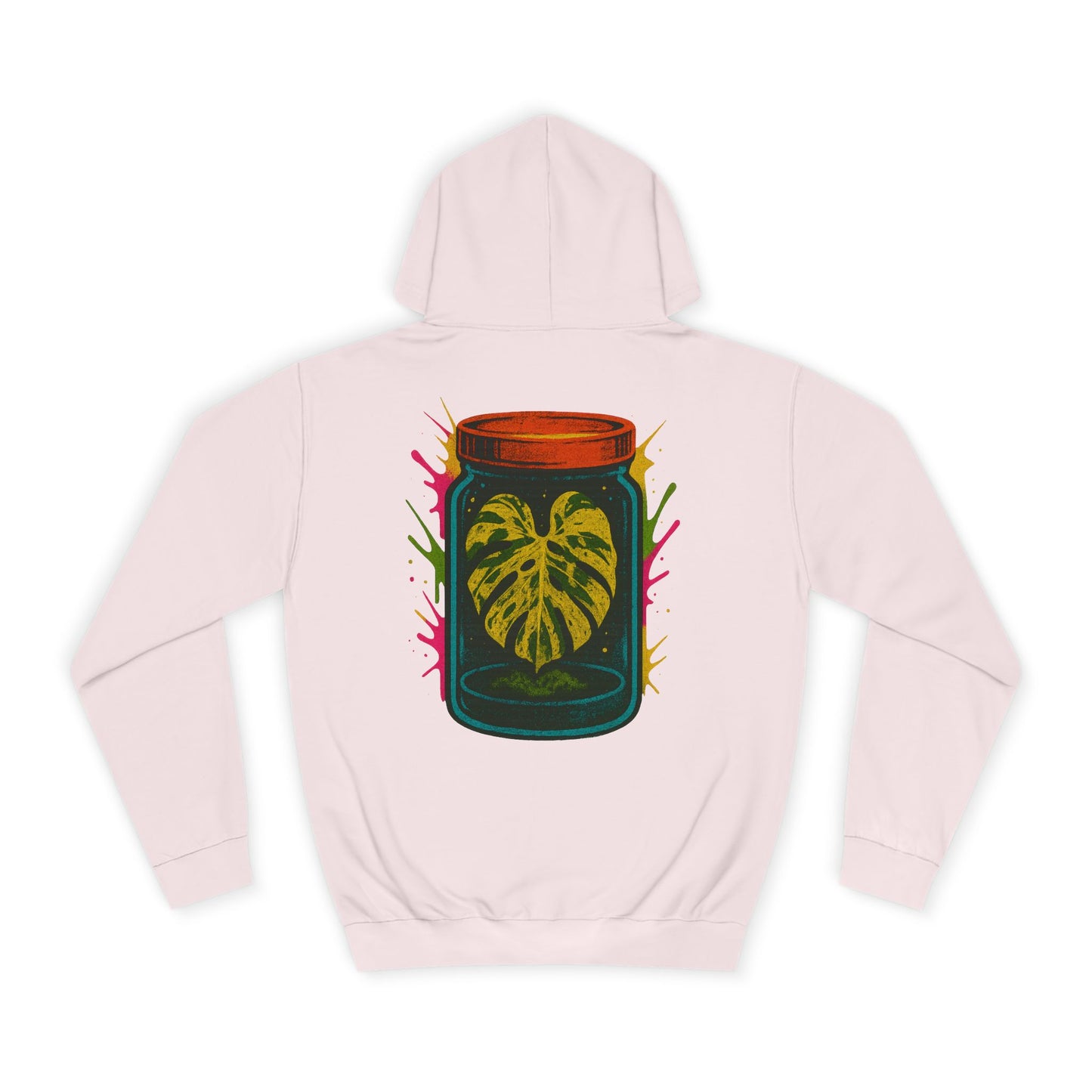 Microcultivate Graffiti TC College Hoodie, Unisex Hoodie for Plant Lovers, Cozy Sweatshirt, Gift for Students, Eco-Friendly Apparel