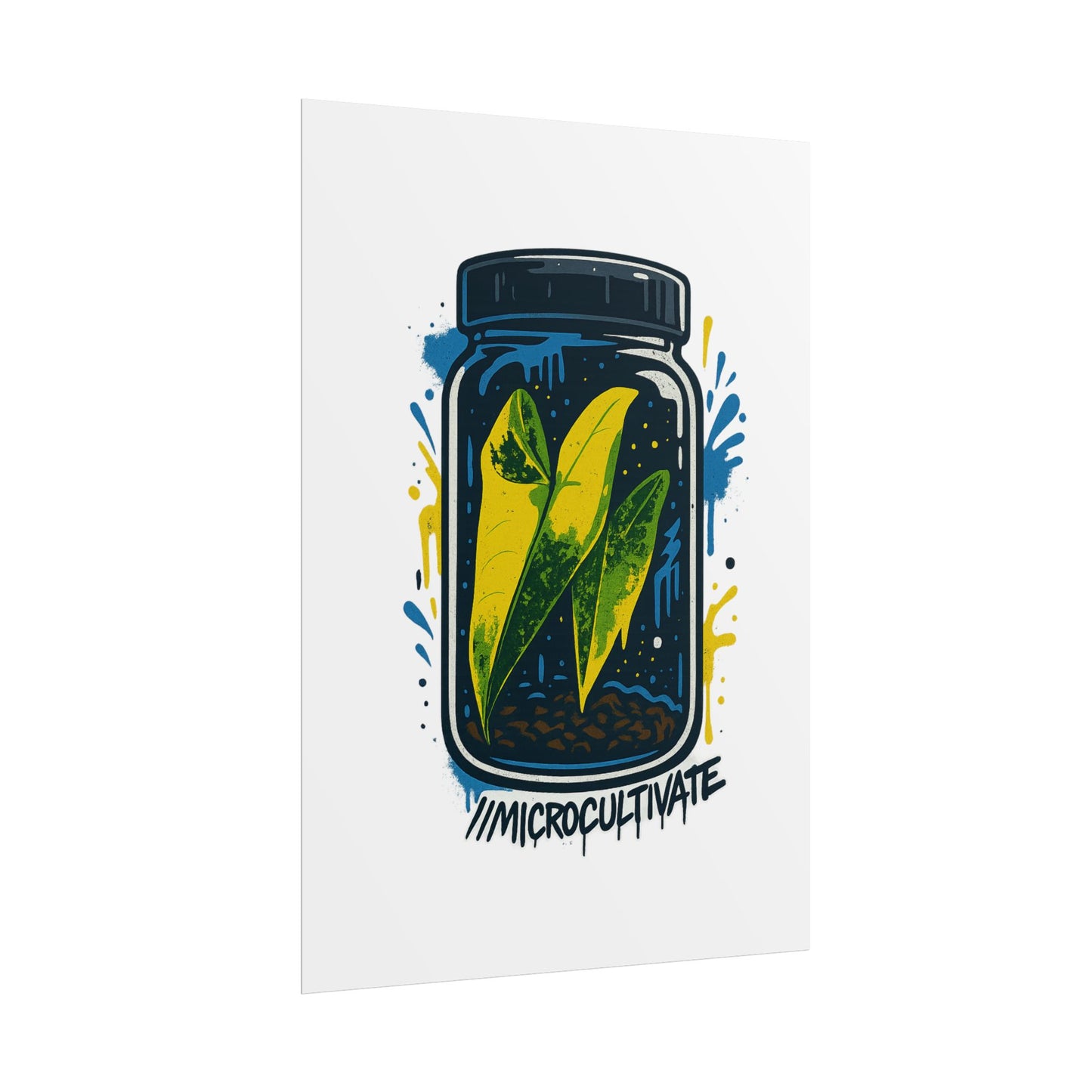 Microcultivate Graffiti Wall Art