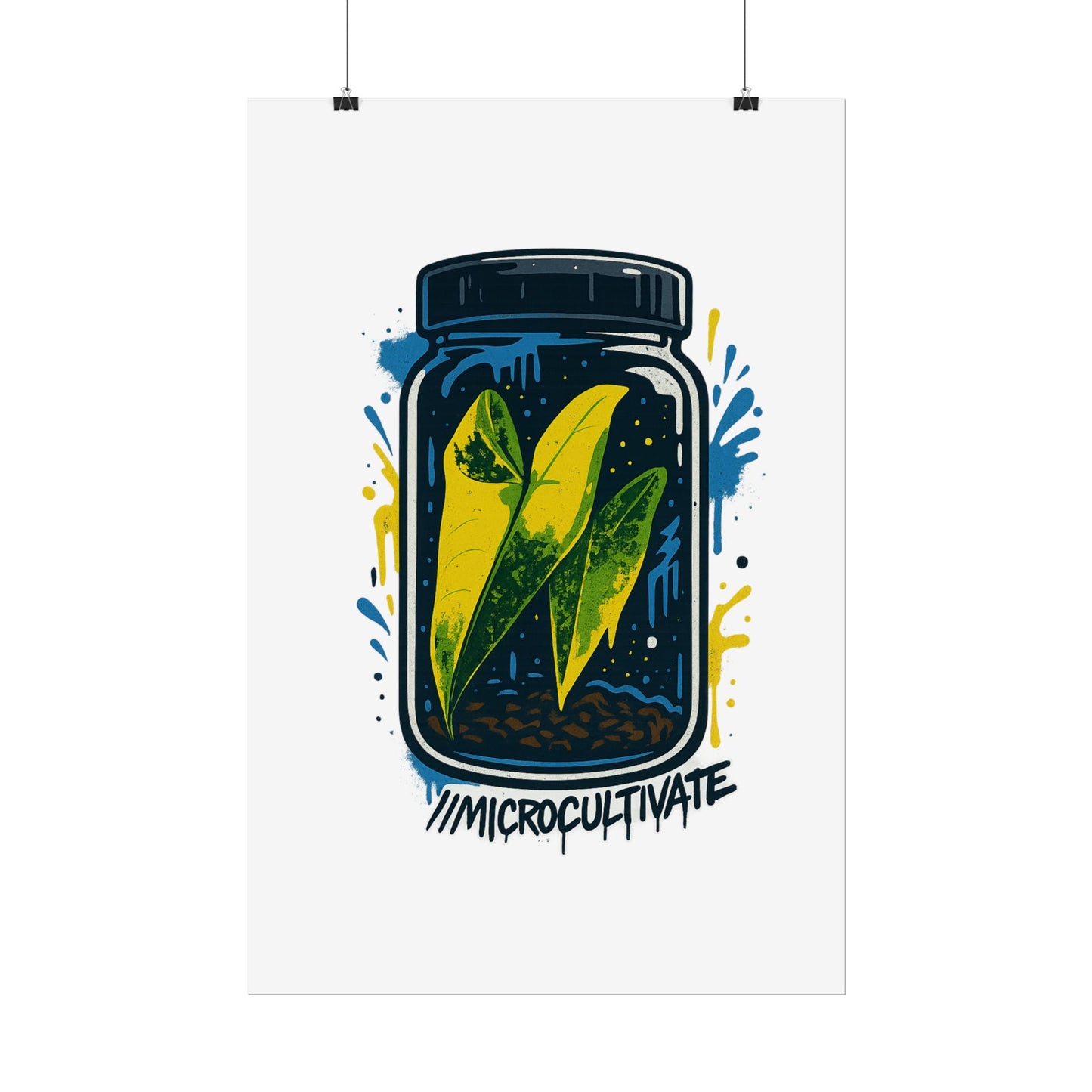 Microcultivate Graffiti Wall Art