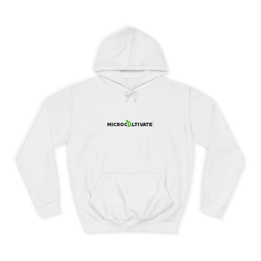 Microcultivate Graffiti TC College Hoodie, Unisex Hoodie for Plant Lovers, Cozy Sweatshirt, Gift for Students, Eco-Friendly Apparel