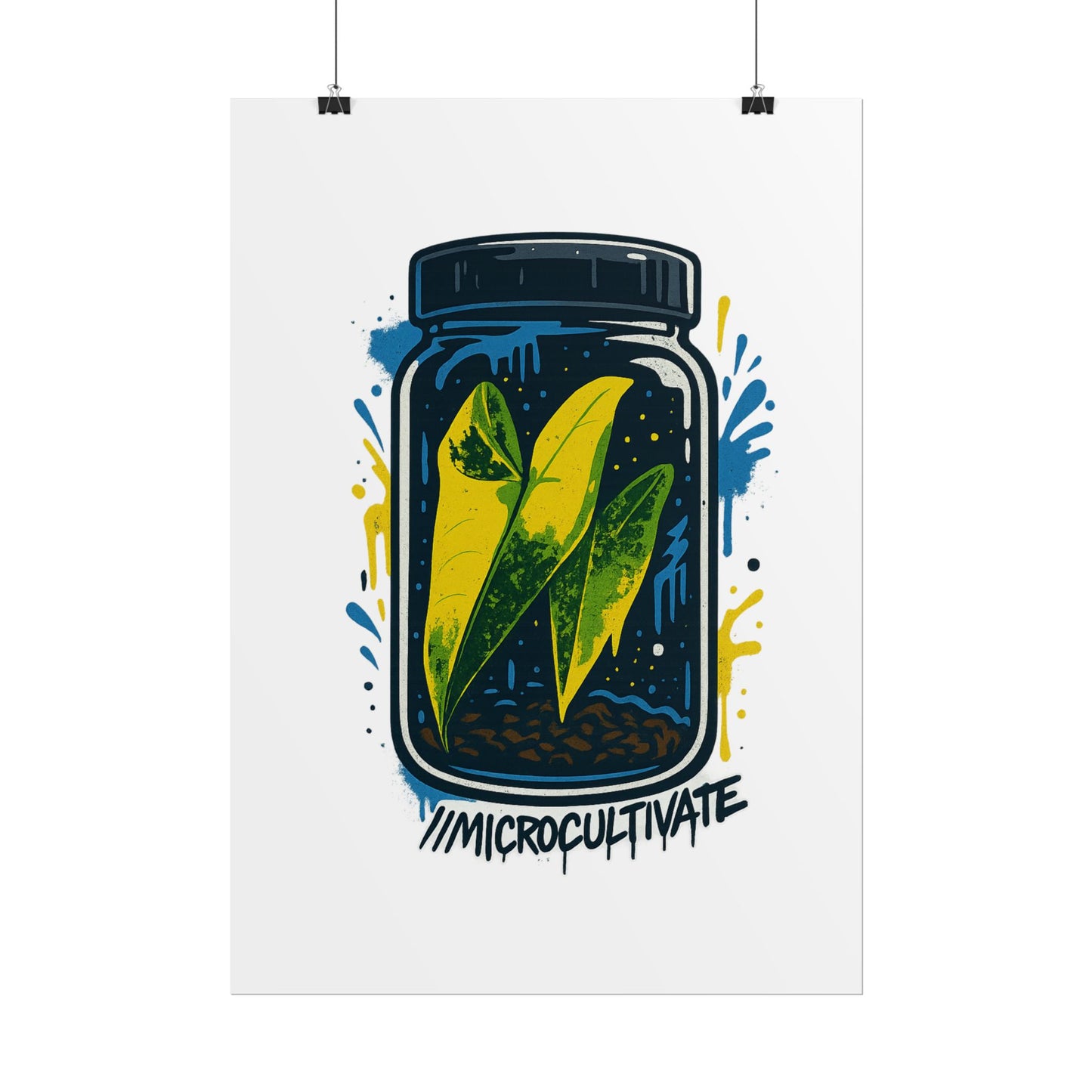 Microcultivate Graffiti Wall Art