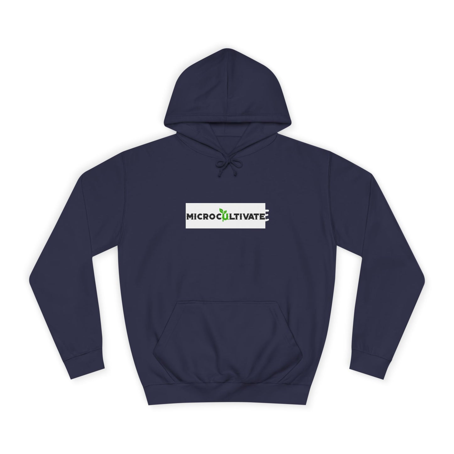 Microcultivate Graffiti TC College Hoodie, Unisex Hoodie for Plant Lovers, Cozy Sweatshirt, Gift for Students, Eco-Friendly Apparel