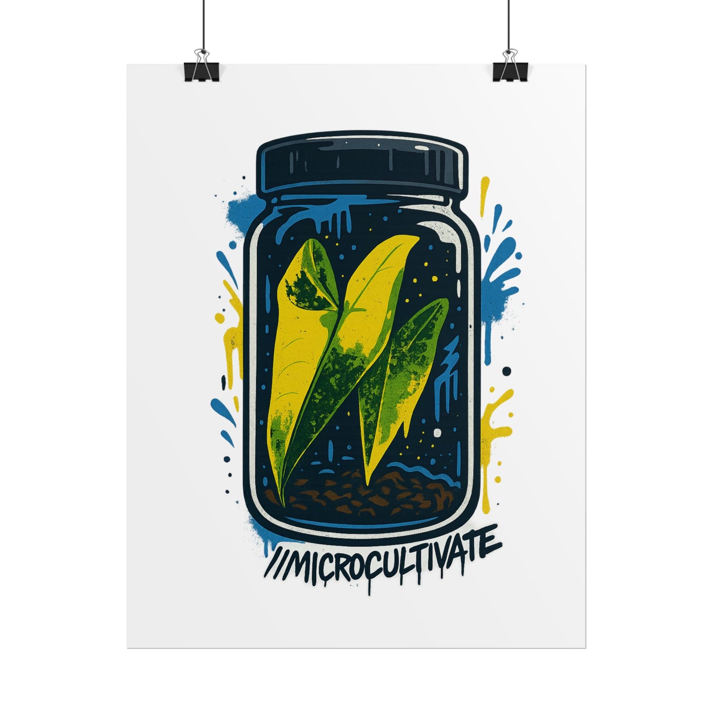 Microcultivate Graffiti Wall Art