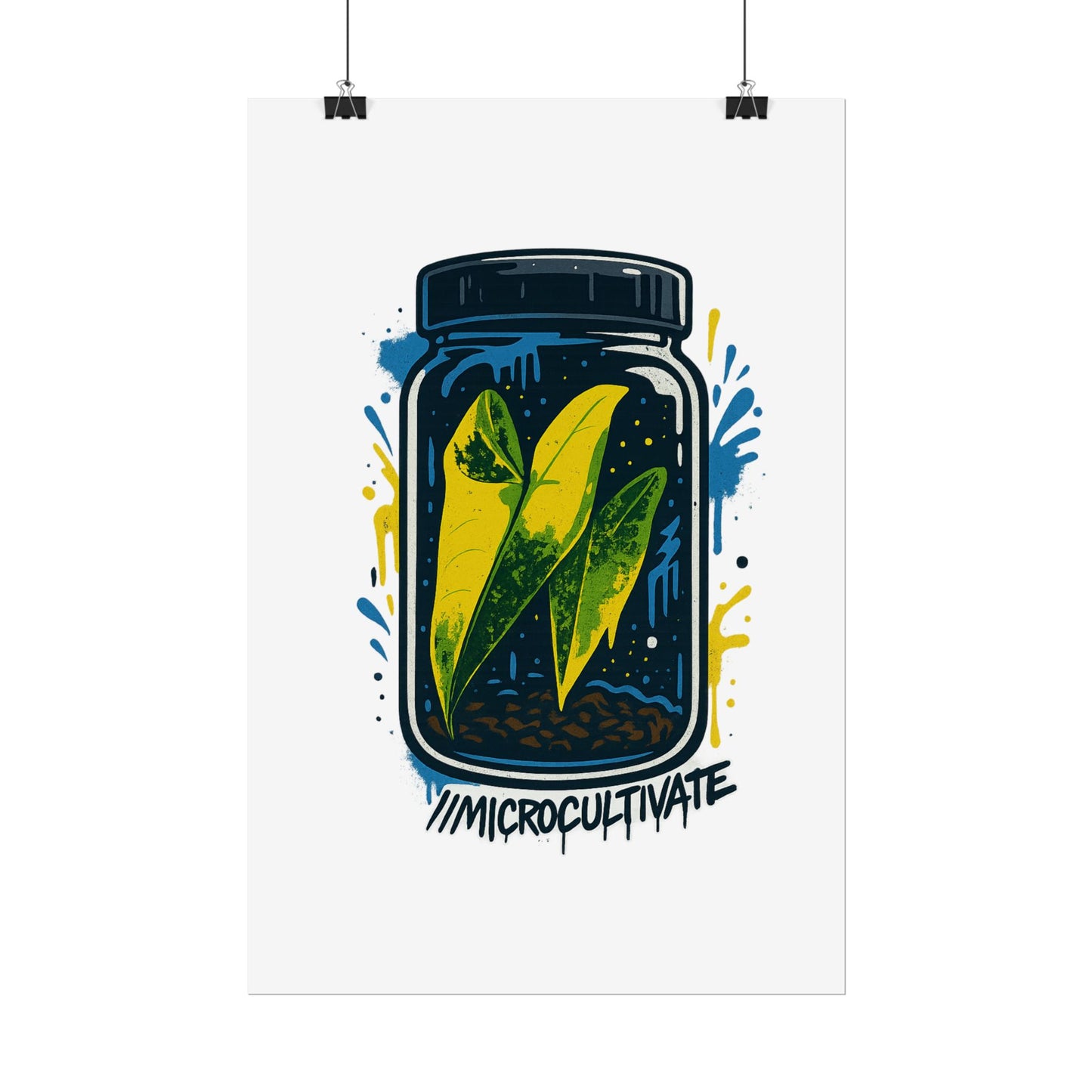 Microcultivate Graffiti Wall Art