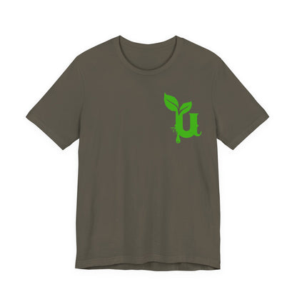 Eco-Friendly Graphic Tee Graffiti Tissue Culture Graphic Tee Perfect for Nature Lovers, Earth Day, Casual Wear, Gifts, Environmentalists