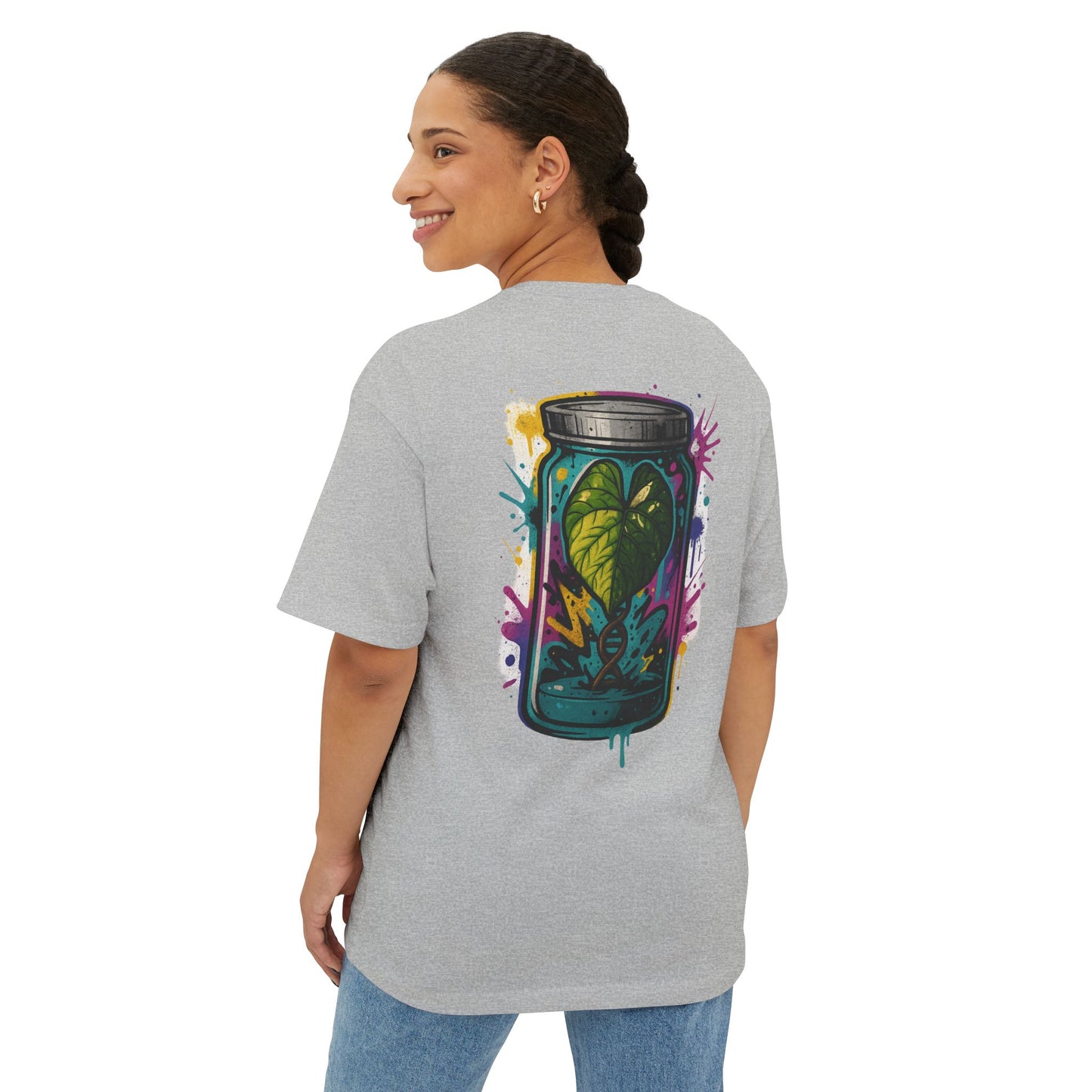 Microcultivate Melo Aurea Graffiti Tissue Culture  Graphic Tee, Casual Streetwear, Eco-Friendly Gift, Summer Vibes, Nature Lover Shirt