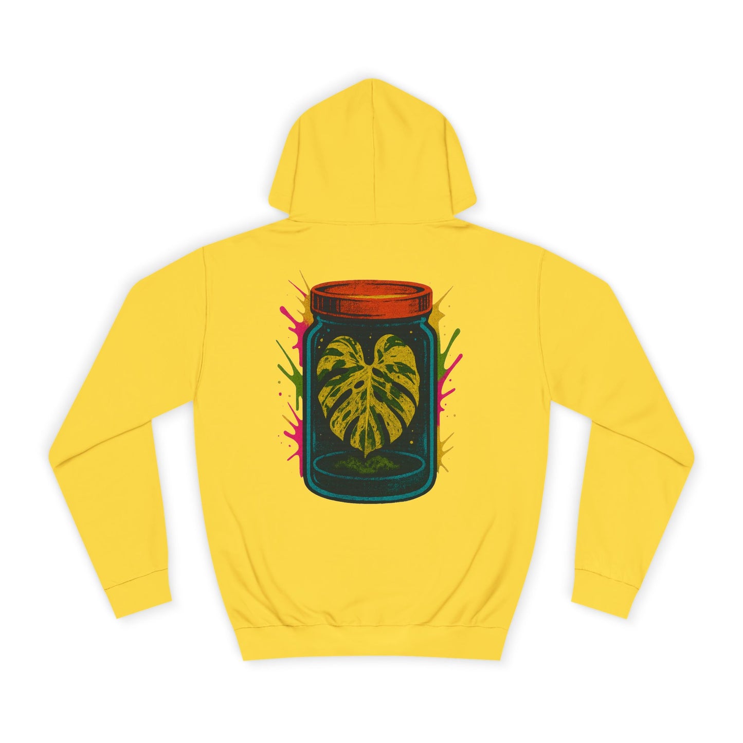 Microcultivate Graffiti TC College Hoodie, Unisex Hoodie for Plant Lovers, Cozy Sweatshirt, Gift for Students, Eco-Friendly Apparel