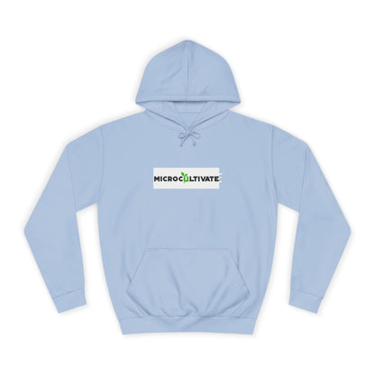 Microcultivate Graffiti TC College Hoodie, Unisex Hoodie for Plant Lovers, Cozy Sweatshirt, Gift for Students, Eco-Friendly Apparel