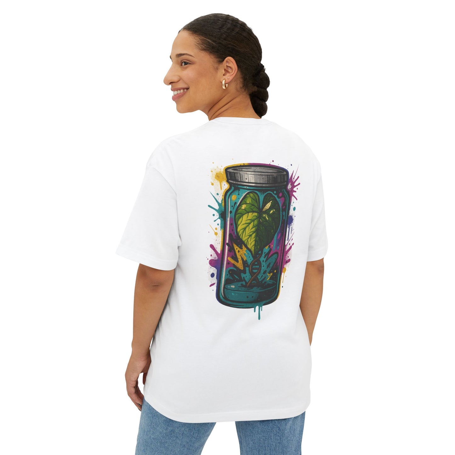 Microcultivate Melo Aurea Graffiti Tissue Culture  Graphic Tee, Casual Streetwear, Eco-Friendly Gift, Summer Vibes, Nature Lover Shirt