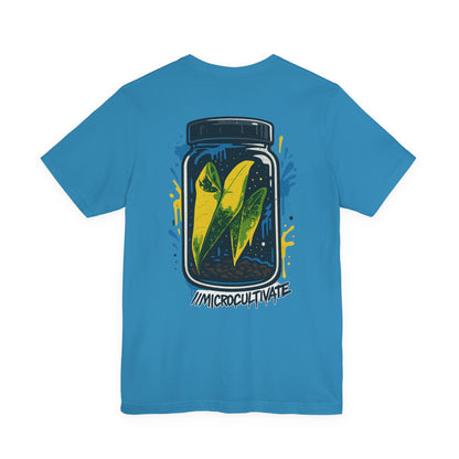 Eco-Friendly Graphic Tee Graffiti Tissue Culture Graphic Tee Perfect for Nature Lovers, Earth Day, Casual Wear, Gifts, Environmentalists