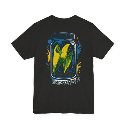 Eco-Friendly Graphic Tee Graffiti Tissue Culture Graphic Tee Perfect for Nature Lovers, Earth Day, Casual Wear, Gifts, Environmentalists