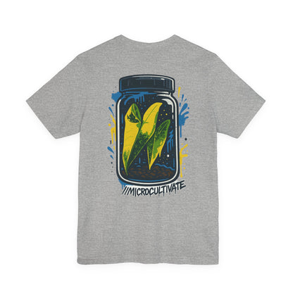 Eco-Friendly Graphic Tee Graffiti Tissue Culture Graphic Tee Perfect for Nature Lovers, Earth Day, Casual Wear, Gifts, Environmentalists