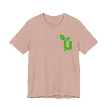 Eco-Friendly Graphic Tee Graffiti Tissue Culture Graphic Tee Perfect for Nature Lovers, Earth Day, Casual Wear, Gifts, Environmentalists
