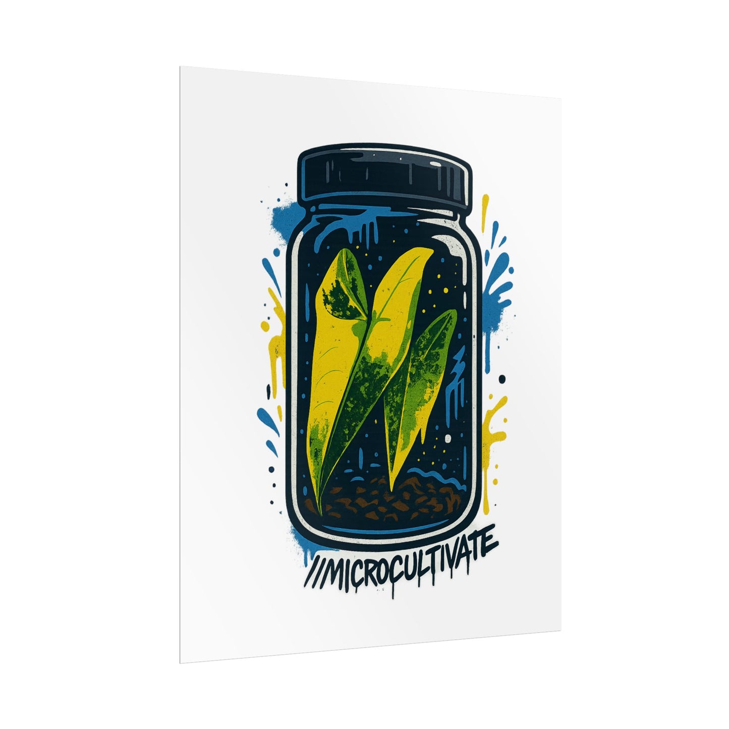 Microcultivate Graffiti Wall Art