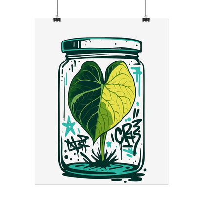 Microcultivate Graffiti Melo Aurea, Botanical Wall Art