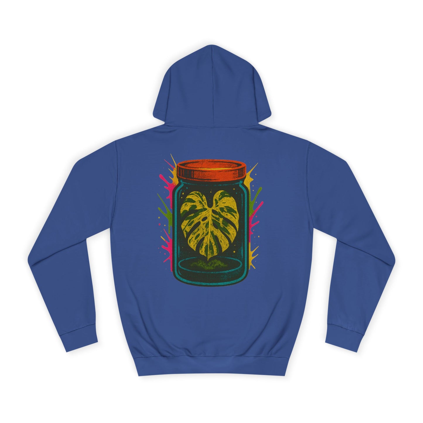 Microcultivate Graffiti TC College Hoodie, Unisex Hoodie for Plant Lovers, Cozy Sweatshirt, Gift for Students, Eco-Friendly Apparel