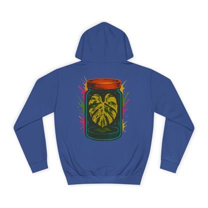 Microcultivate Graffiti TC College Hoodie, Unisex Hoodie for Plant Lovers, Cozy Sweatshirt, Gift for Students, Eco-Friendly Apparel
