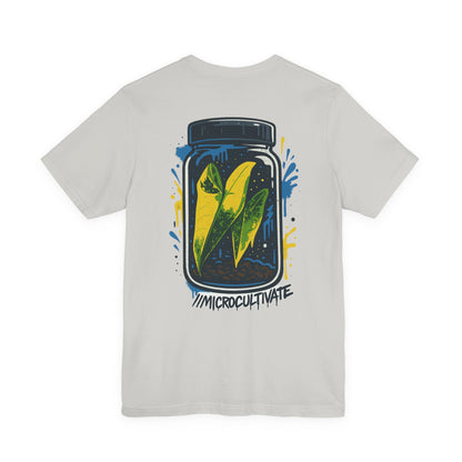 Eco-Friendly Graphic Tee Graffiti Tissue Culture Graphic Tee Perfect for Nature Lovers, Earth Day, Casual Wear, Gifts, Environmentalists