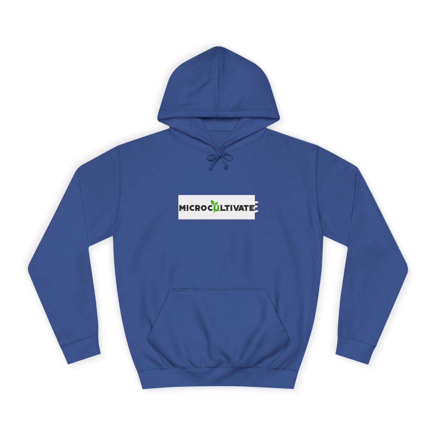 Microcultivate Graffiti TC College Hoodie, Unisex Hoodie for Plant Lovers, Cozy Sweatshirt, Gift for Students, Eco-Friendly Apparel