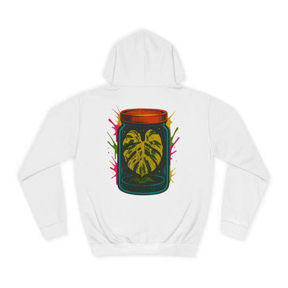 Microcultivate Graffiti TC College Hoodie, Unisex Hoodie for Plant Lovers, Cozy Sweatshirt, Gift for Students, Eco-Friendly Apparel