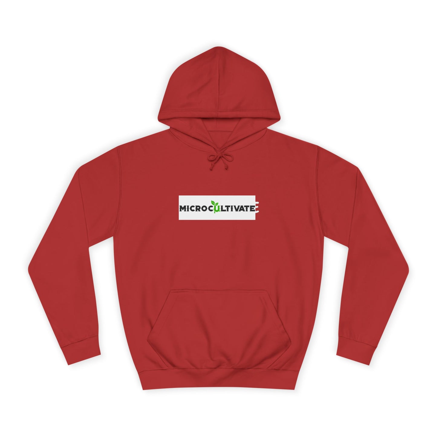 Microcultivate Graffiti TC College Hoodie, Unisex Hoodie for Plant Lovers, Cozy Sweatshirt, Gift for Students, Eco-Friendly Apparel