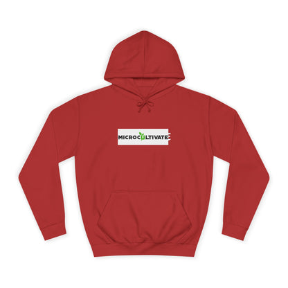 Microcultivate Graffiti TC College Hoodie, Unisex Hoodie for Plant Lovers, Cozy Sweatshirt, Gift for Students, Eco-Friendly Apparel