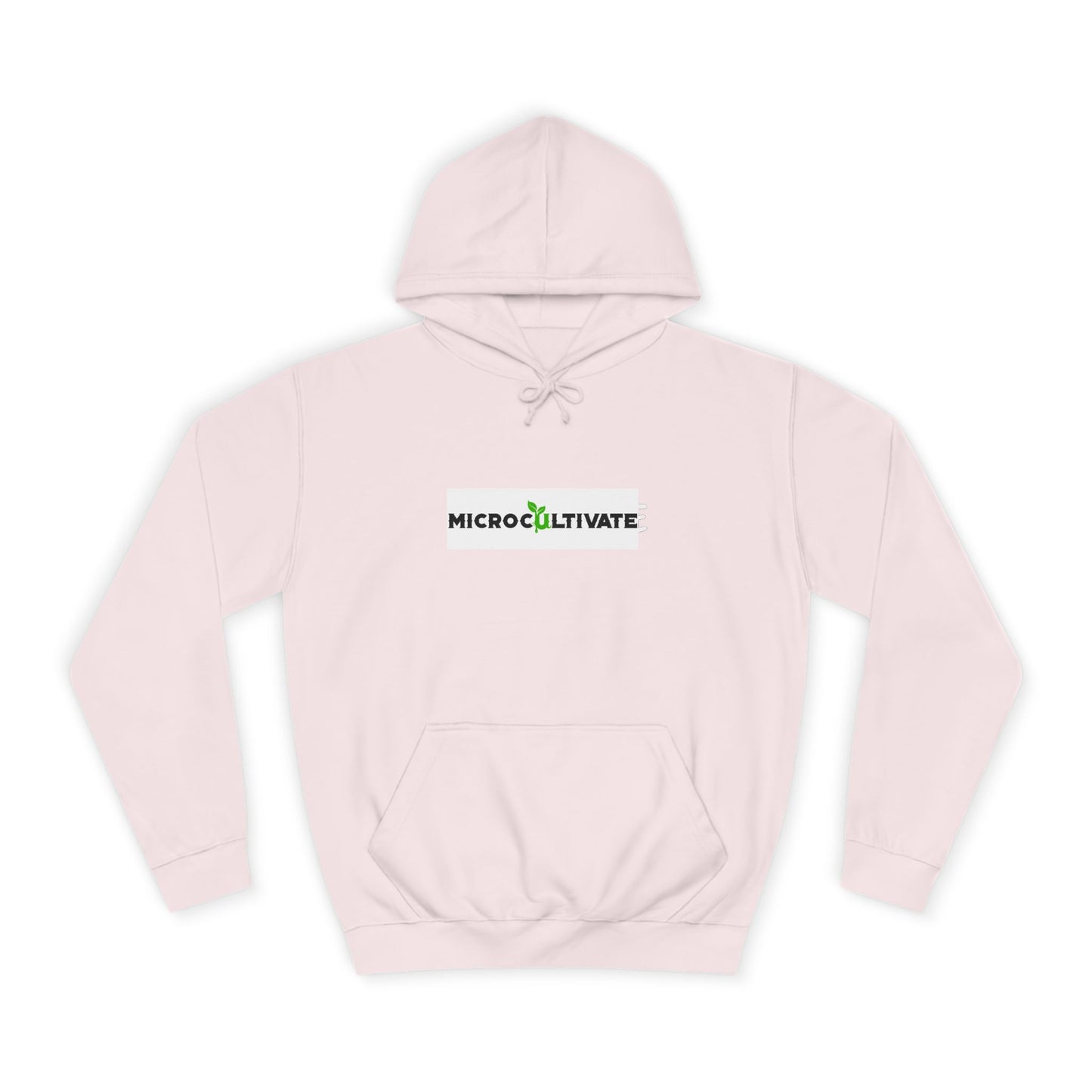 Microcultivate Graffiti TC College Hoodie, Unisex Hoodie for Plant Lovers, Cozy Sweatshirt, Gift for Students, Eco-Friendly Apparel