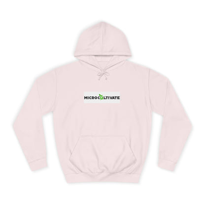 Microcultivate Graffiti TC College Hoodie, Unisex Hoodie for Plant Lovers, Cozy Sweatshirt, Gift for Students, Eco-Friendly Apparel