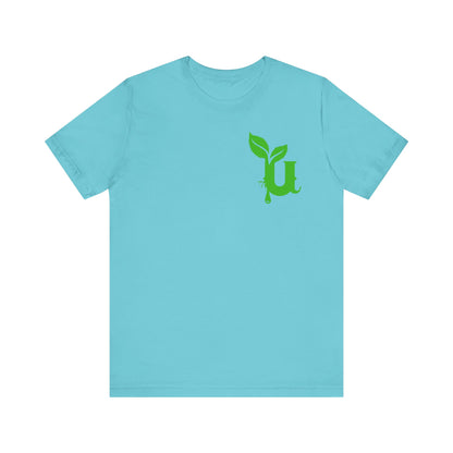 Eco-Friendly Graphic Tee Graffiti Tissue Culture Graphic Tee Perfect for Nature Lovers, Earth Day, Casual Wear, Gifts, Environmentalists