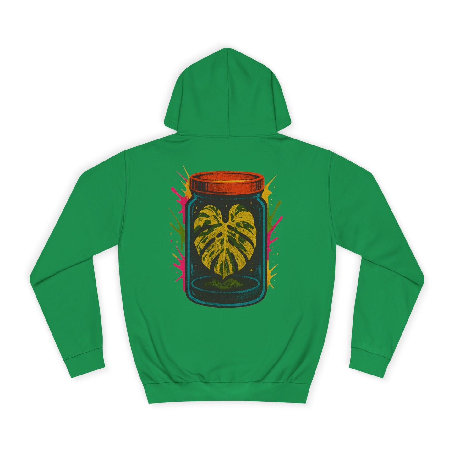 Microcultivate Graffiti TC College Hoodie, Unisex Hoodie for Plant Lovers, Cozy Sweatshirt, Gift for Students, Eco-Friendly Apparel