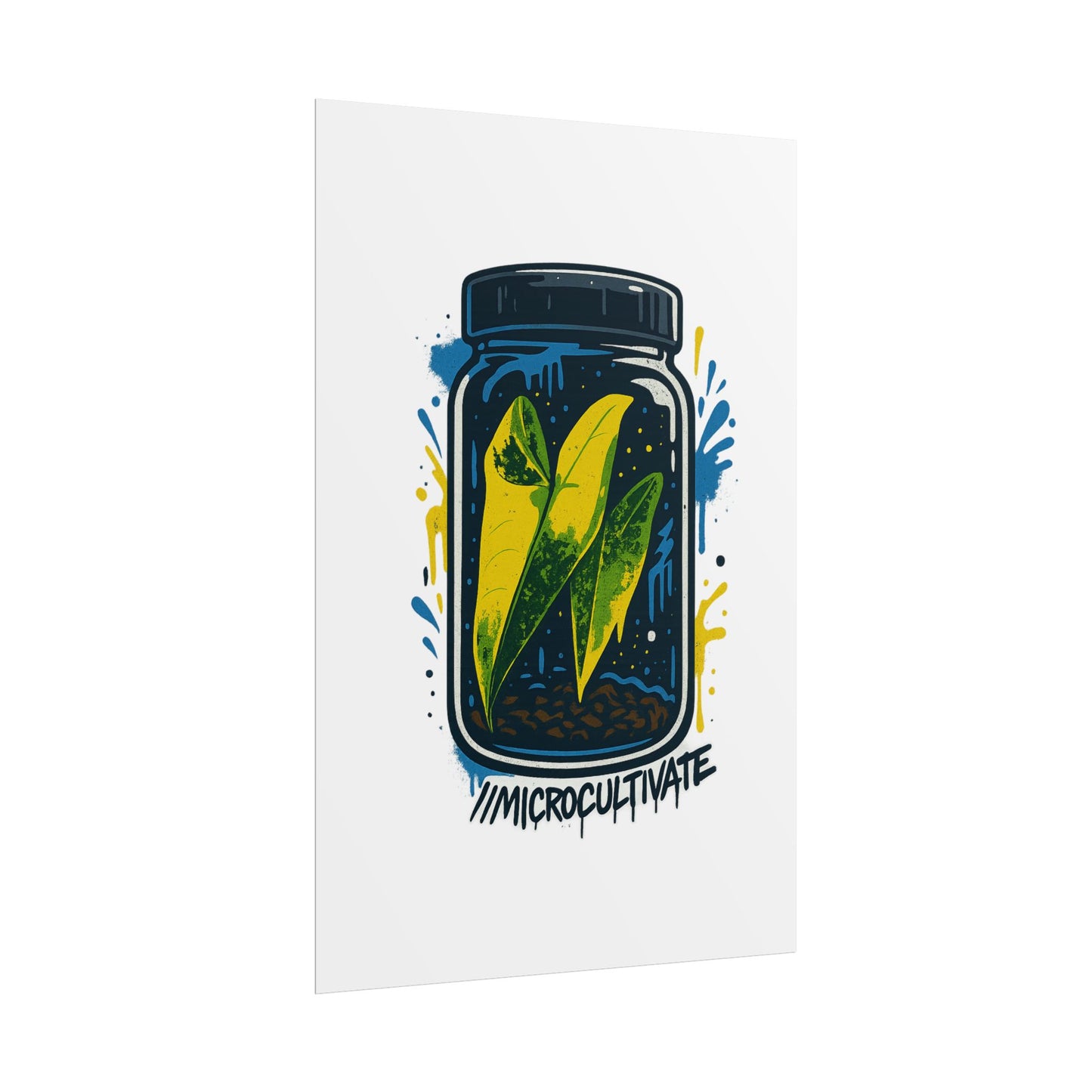 Microcultivate Graffiti Wall Art