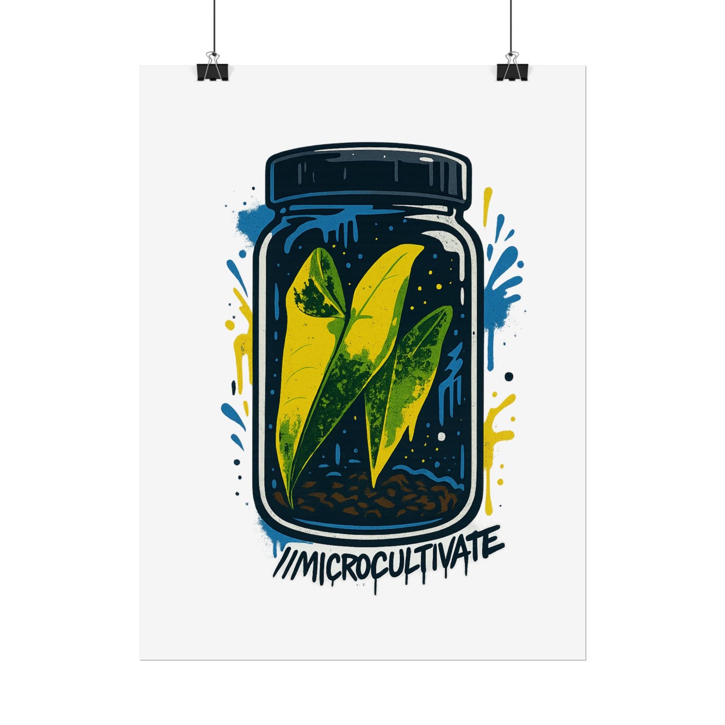 Microcultivate Graffiti Wall Art