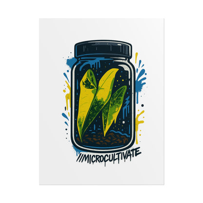 Microcultivate Graffiti Wall Art