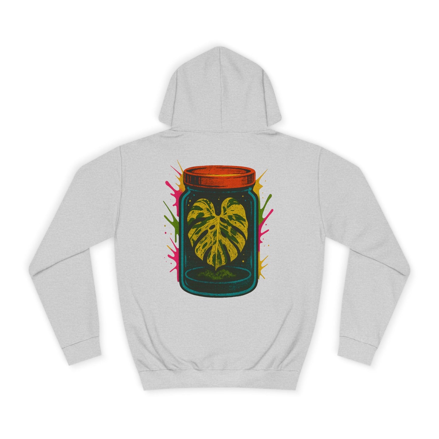 Microcultivate Graffiti TC College Hoodie, Unisex Hoodie for Plant Lovers, Cozy Sweatshirt, Gift for Students, Eco-Friendly Apparel