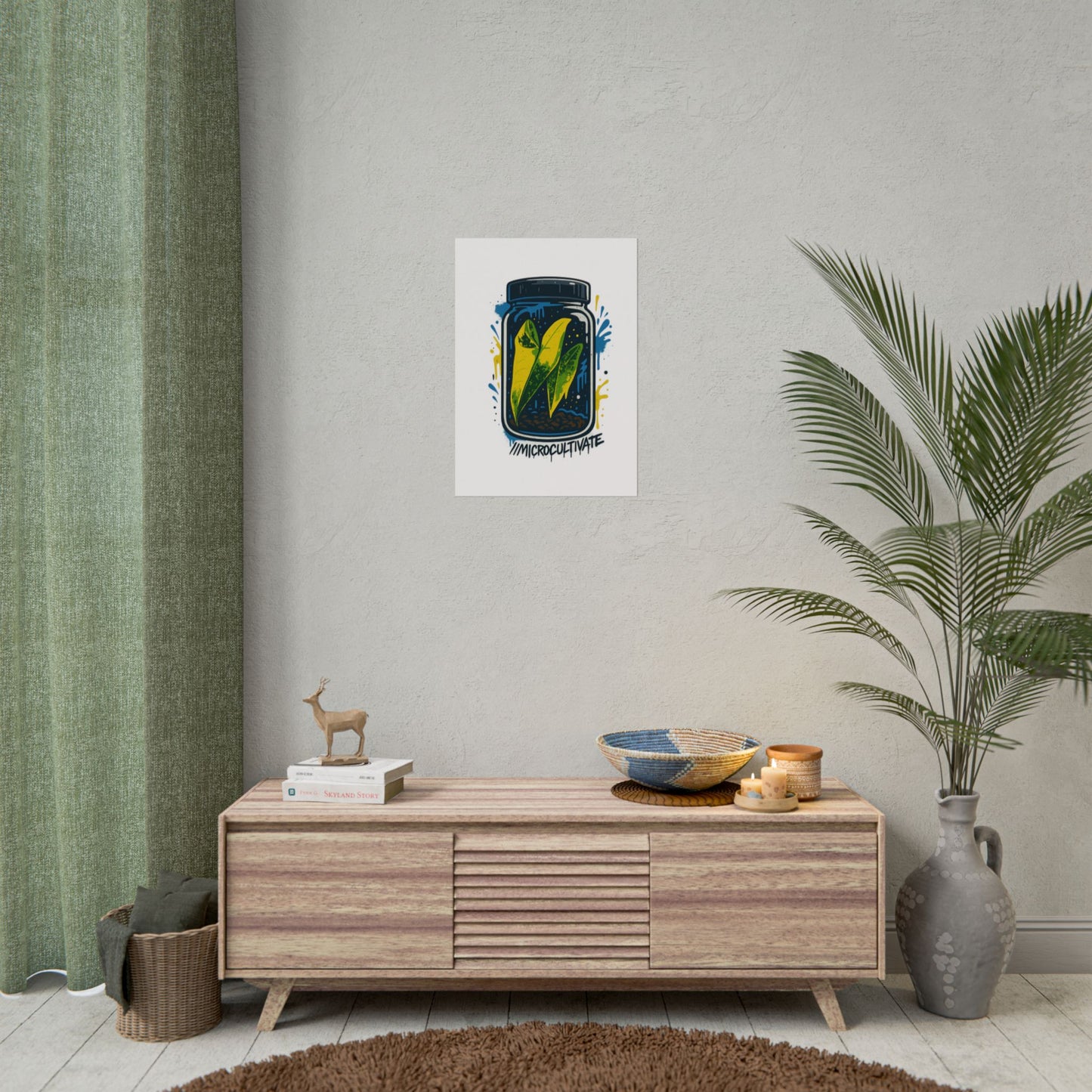Microcultivate Graffiti Wall Art