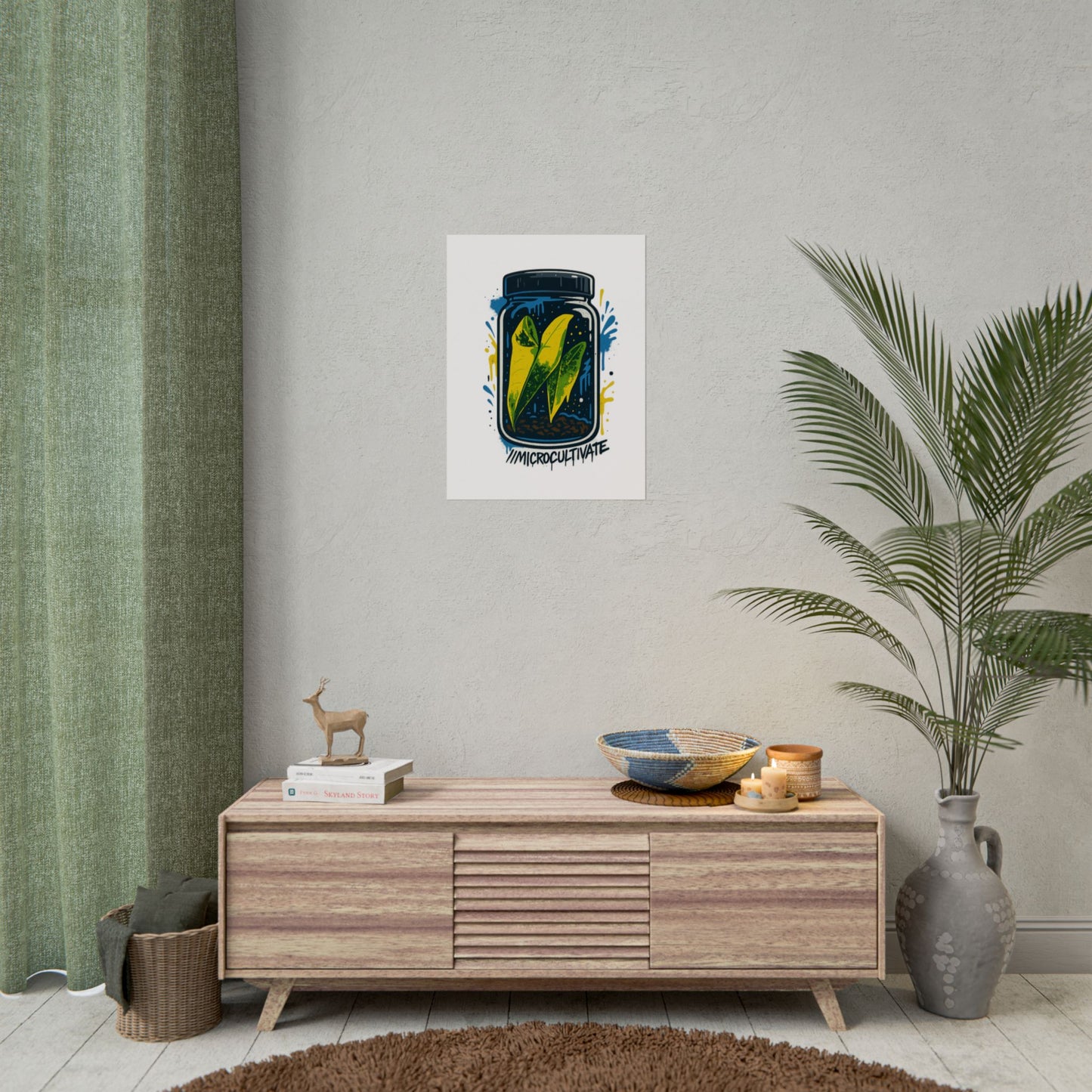 Microcultivate Graffiti Wall Art