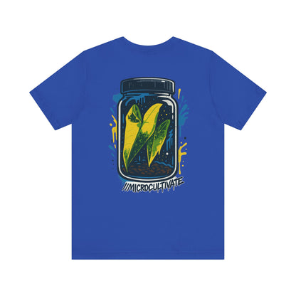 Eco-Friendly Graphic Tee Graffiti Tissue Culture Graphic Tee Perfect for Nature Lovers, Earth Day, Casual Wear, Gifts, Environmentalists