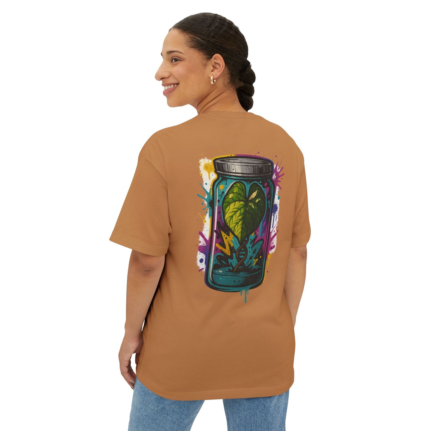 Microcultivate Melo Aurea Graffiti Tissue Culture  Graphic Tee, Casual Streetwear, Eco-Friendly Gift, Summer Vibes, Nature Lover Shirt