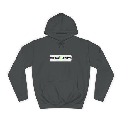 Microcultivate Graffiti TC College Hoodie, Unisex Hoodie for Plant Lovers, Cozy Sweatshirt, Gift for Students, Eco-Friendly Apparel
