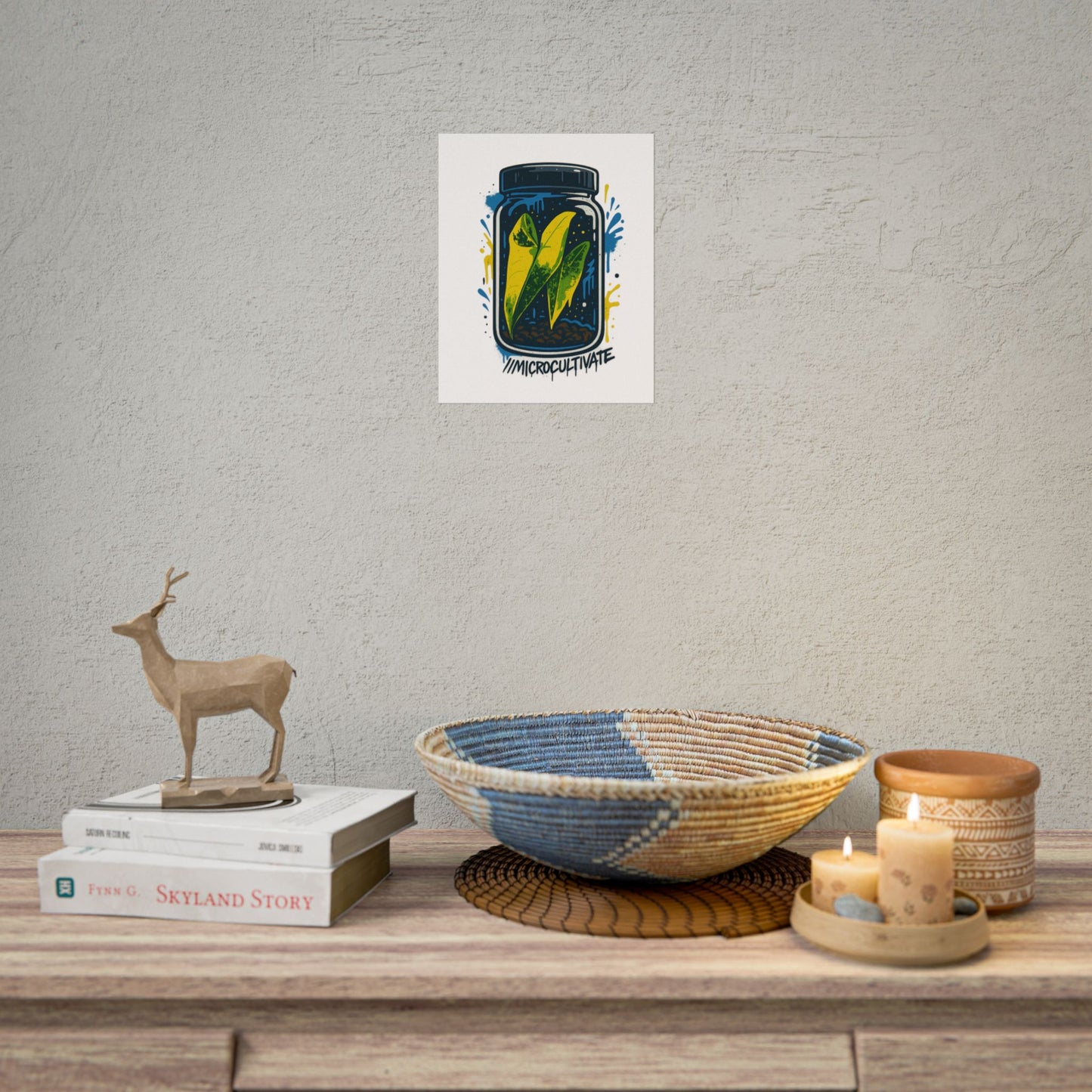 Microcultivate Graffiti Wall Art