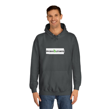 Microcultivate Graffiti TC College Hoodie, Unisex Hoodie for Plant Lovers, Cozy Sweatshirt, Gift for Students, Eco-Friendly Apparel