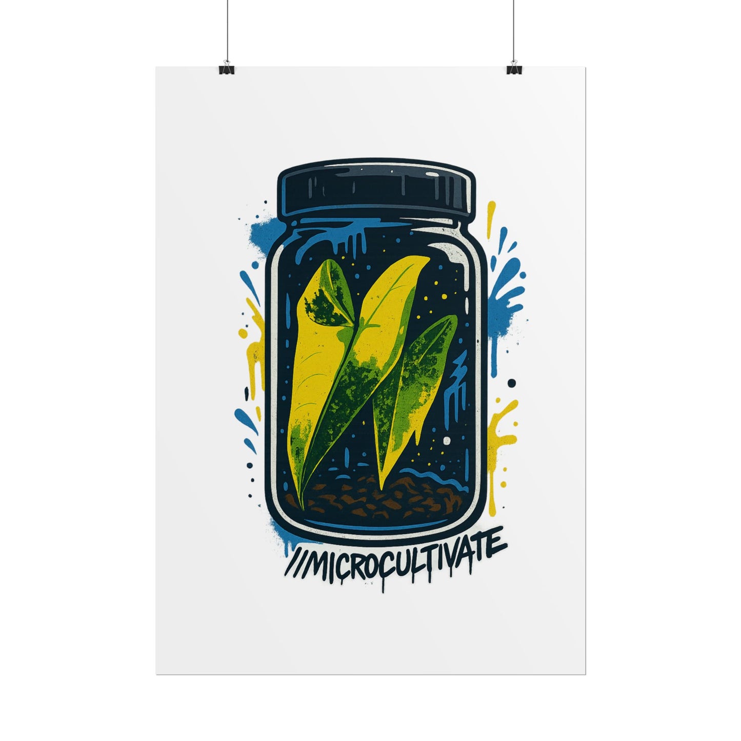 Microcultivate Graffiti Wall Art