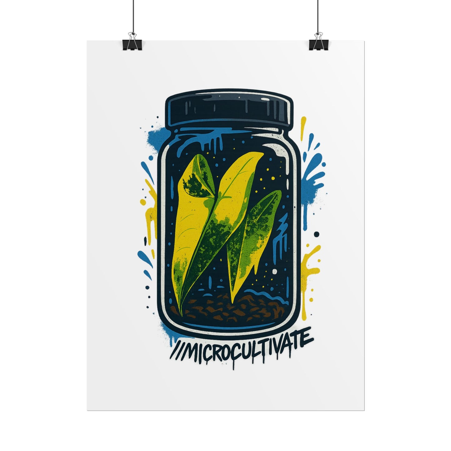 Microcultivate Graffiti Wall Art