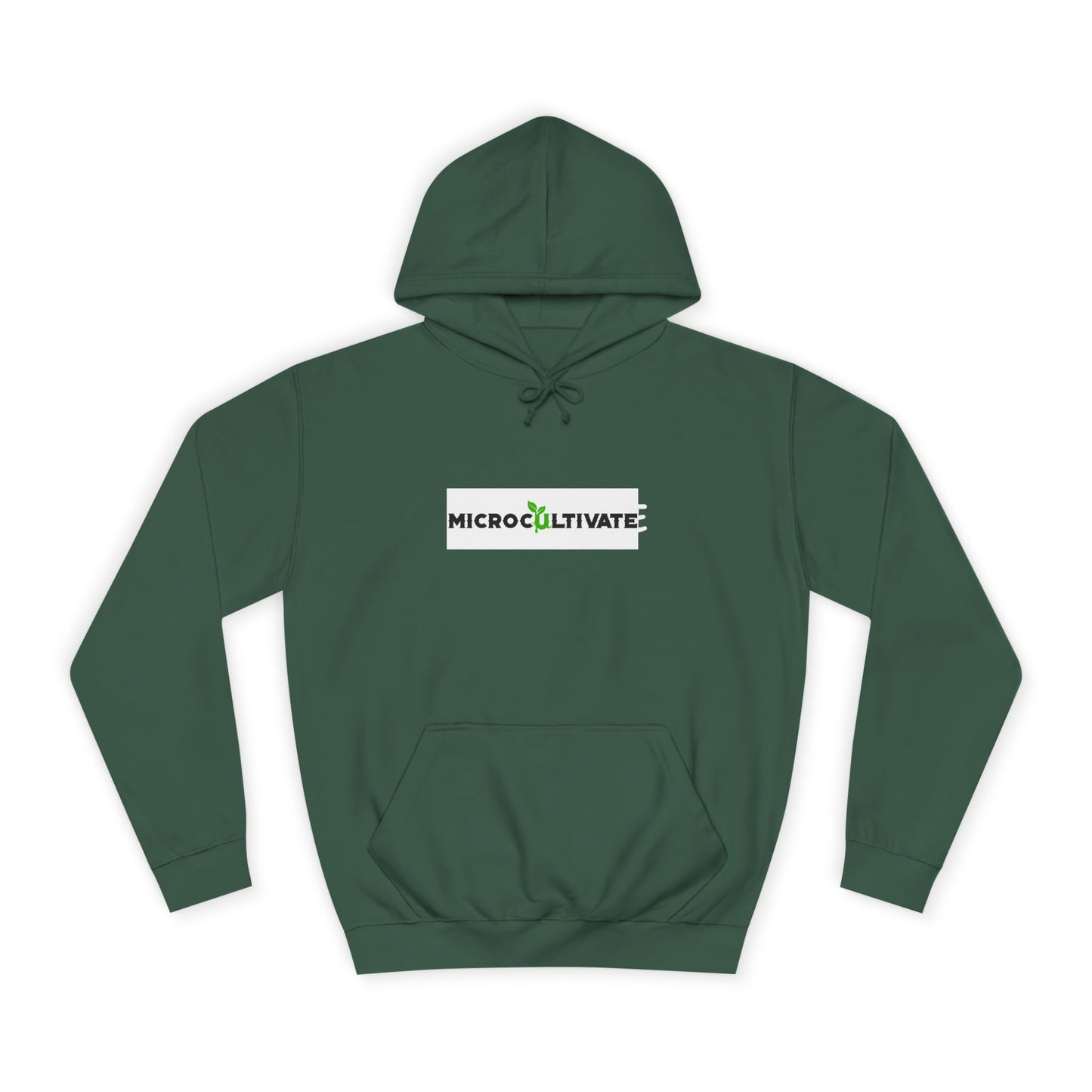 Microcultivate Graffiti TC College Hoodie, Unisex Hoodie for Plant Lovers, Cozy Sweatshirt, Gift for Students, Eco-Friendly Apparel