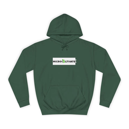 Microcultivate Graffiti TC College Hoodie, Unisex Hoodie for Plant Lovers, Cozy Sweatshirt, Gift for Students, Eco-Friendly Apparel