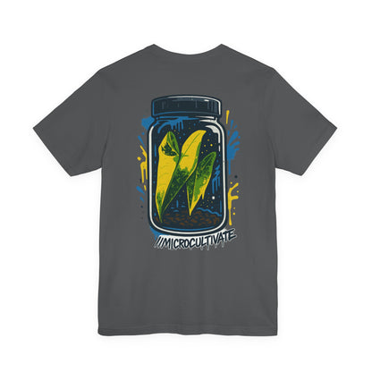 Eco-Friendly Graphic Tee Graffiti Tissue Culture Graphic Tee Perfect for Nature Lovers, Earth Day, Casual Wear, Gifts, Environmentalists