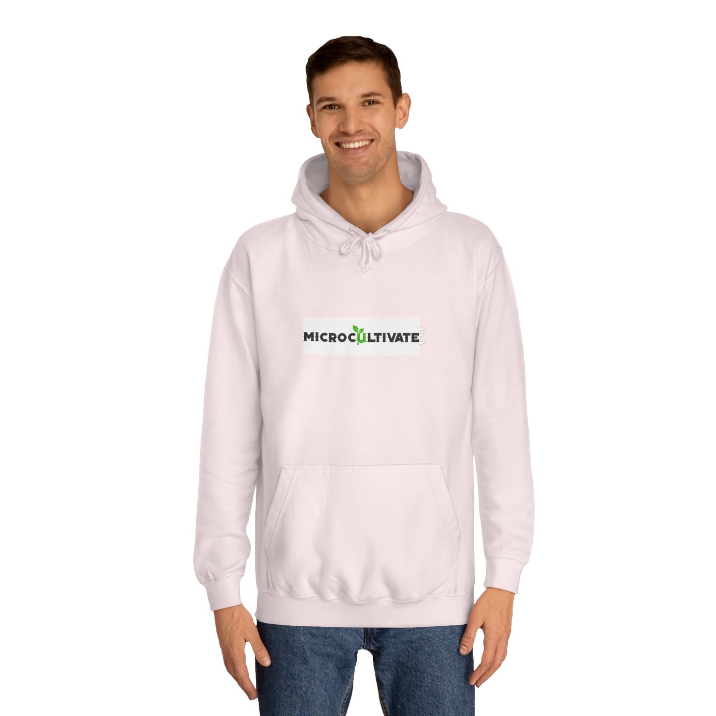Microcultivate Graffiti TC College Hoodie, Unisex Hoodie for Plant Lovers, Cozy Sweatshirt, Gift for Students, Eco-Friendly Apparel